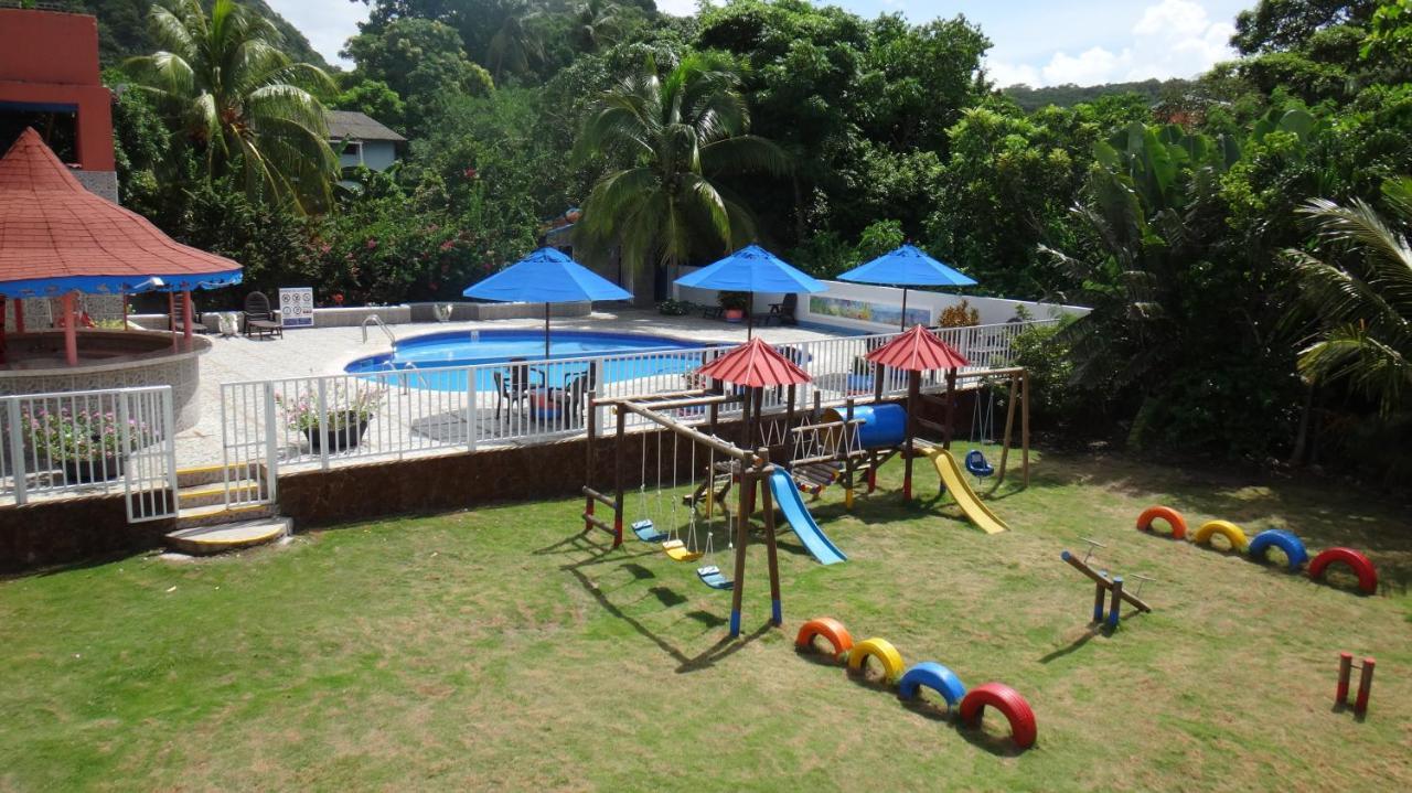 Hotel Posada Del Mar Fresh Water Bay ภายนอก รูปภาพ